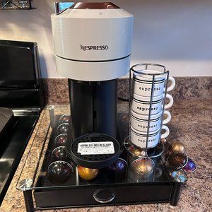 Nespresso Machine and Coffee Set